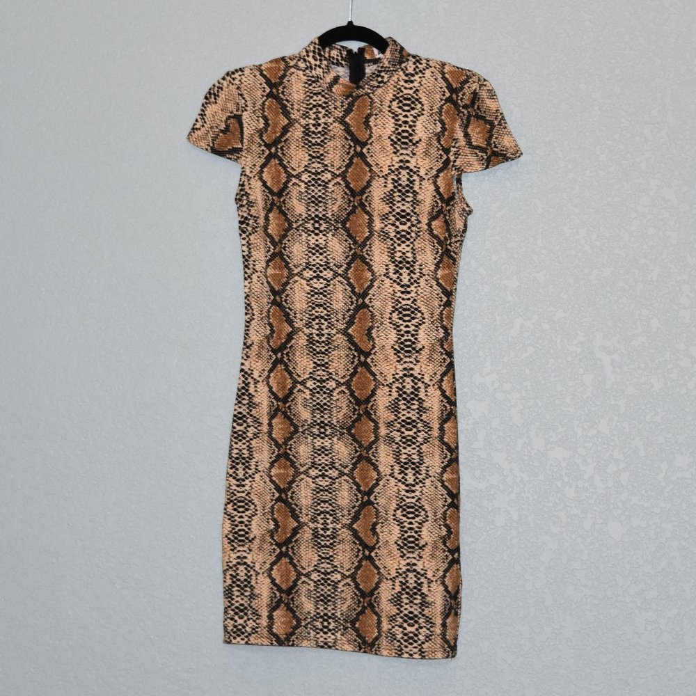 I.AM.GIA. Viper Aoki Snakeskin Print Dress - Picture 5 of 7